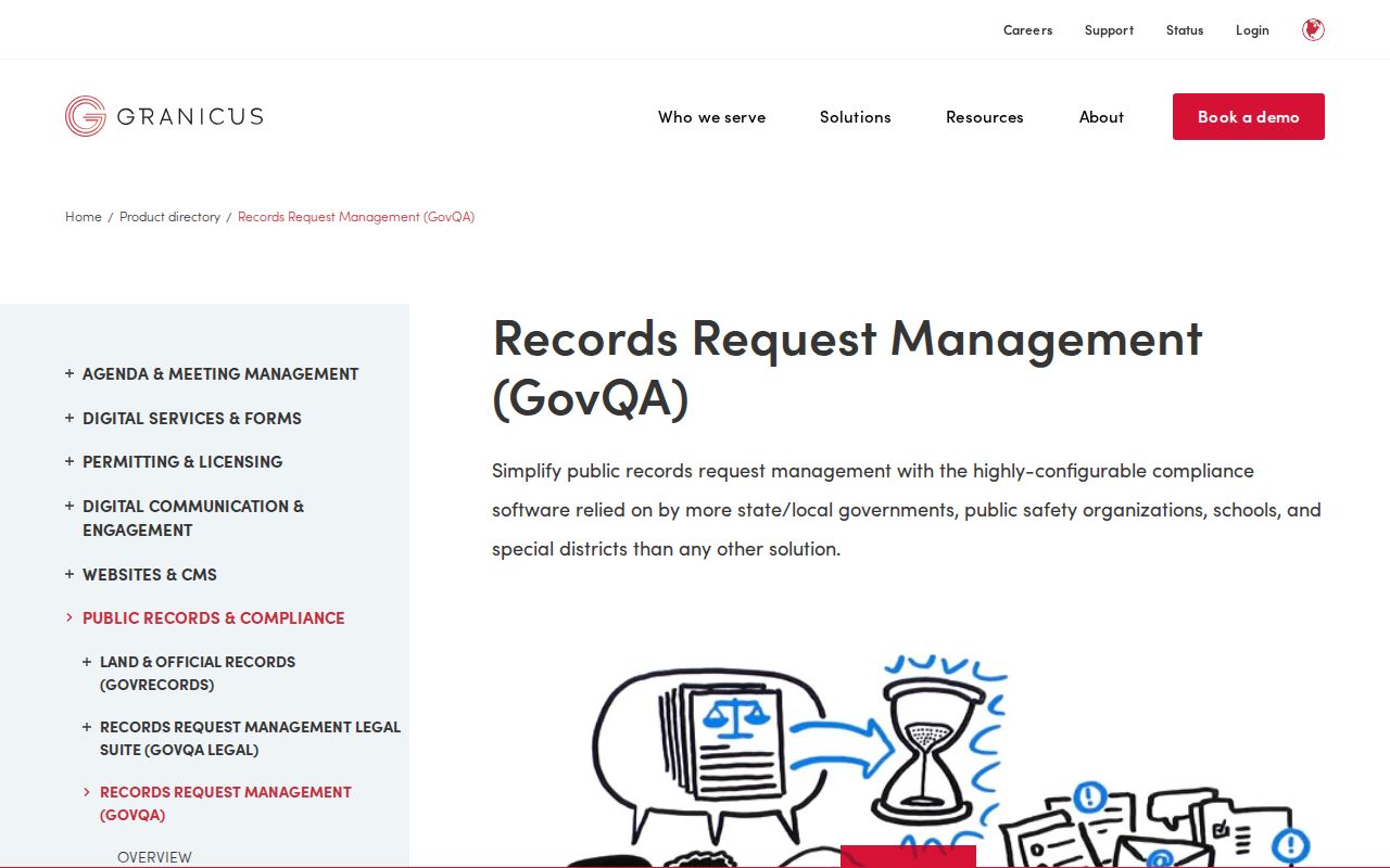 Willow Park criminal records GovQA public information request portal